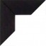 Bilderrahmen individuell Konfigurator Farbe Schwarz gemasert