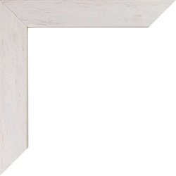 Individueller Bilderrahmen Modell Riga Farbe Landhausstil Weiß