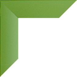 Individueller Bilderrahmen Modell Pisa Grün