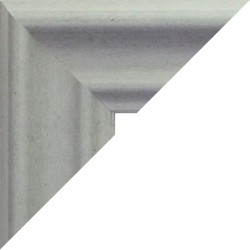 Individueller Bilderrahmen Modell Bergamo Farbe Beton