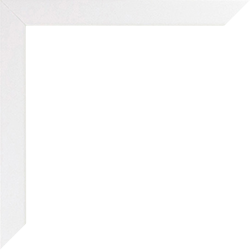 Objektrahmen "Talon Space", Farbe Weiß Hochglanz
