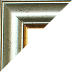 Bilderrahmen BERGAMO Schwarz gemasert mit Antireflex-Acrylglas 1 mm Größenwahl 