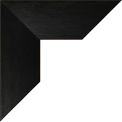 Individueller Bilderrahmen Modell Toronto Farbe Alu gebürstet schwarz